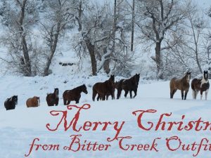 Merry Christmas from Bitter Creek Outfitters!
